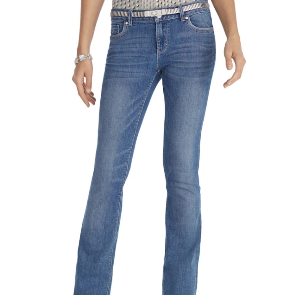White House Black Market Skinny Flare Size 12S